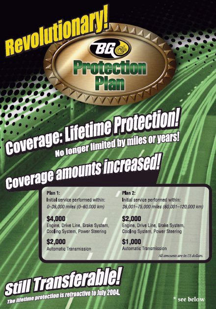 BG Protection Plan | Quality 1 Auto Service Inc